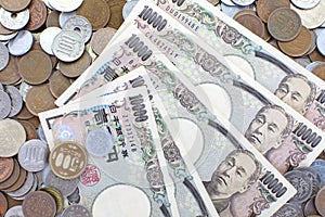 Japanese yen banknotes