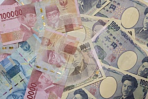 Japanese yen money pair with rupiah 1