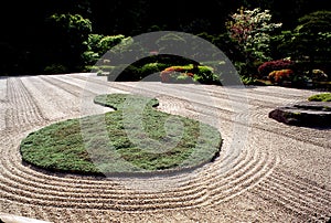 Japanese Zen Garden in Oregon