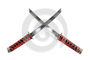 Japannese Tanto swords set photo