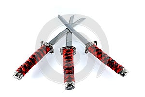 Japannese Tanto swords set photo