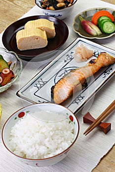 Japanse traditional breakfast