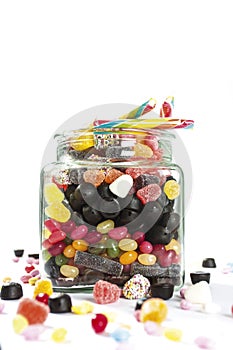 Jar with candy