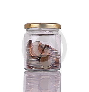 Jar Full or Coins