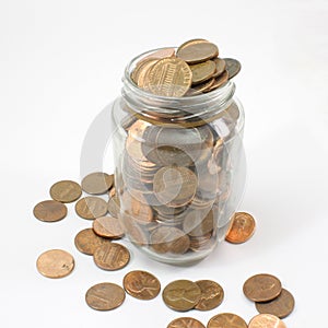Jar full of Pennies