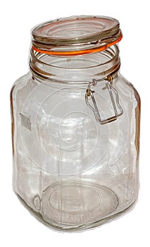Jar from glass