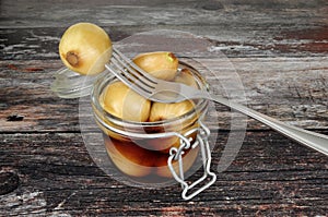 Jar Of Pickled Onions