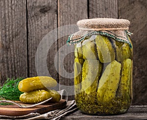 Jar of pickles