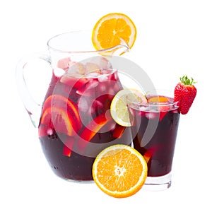 Jar of sangria