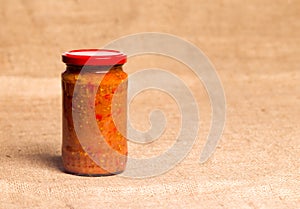 Jar of zacusca