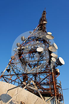 Jaragua Peak and TV Antenna
