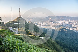 Jaragua Peak and TV Antenna