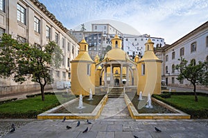 Jardim da Manga fountain - Coimbra, Portugal