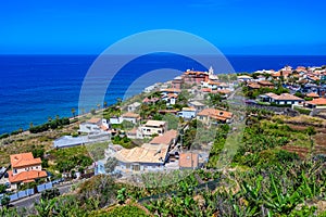 Jardim do Mar - Village with Promenade at beautiful coast of Madeira island, Calheta, Portugal
