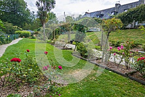 Jardin des Petits Diables is located in Dinan, France photo