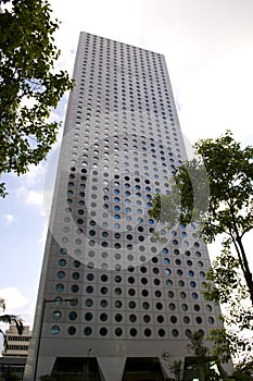 Jardine House Connaught Centre Connaught Place Hong Kong Central Financial Centre Skyline Skyscraper