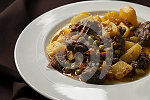 The `Jardineira` is a typical plate in the Portuguese gastronomy.