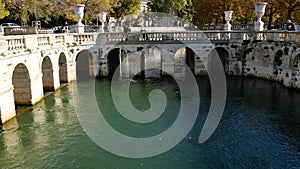 Jardins de la Fontaine, The Gardens of La Fontaine, Nimes, South of France