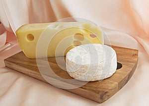 Jarlsberg Cheese with Camembert Cheese