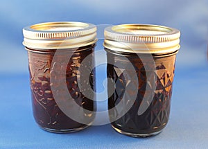 Jars of Homemade Preserves