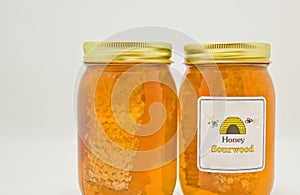 Jars of Sour Wood Honey