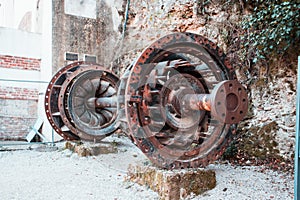 Jaruga hydro power plant turbine