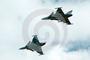 JAS Gripen fighters