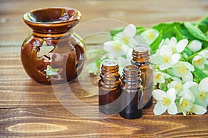 Jasmine essential oil.