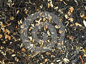 Jasmine green tea leaf