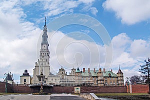 The Jasna Gora sanctuary in Czestochowa, Poland