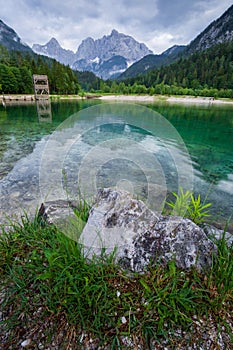 Jasna lake in Kranjska Gora