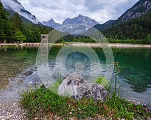 Jasna lake in Kranjska Gora