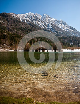 Jasna lake, Kranjska gora, Slovenia