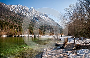 Jasna lake, Kranjska gora, Slovenia