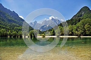 Jasna lake, Kranjska gora, Slovenia