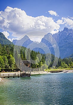 Jasna lake in Slovenia