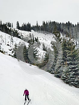 Jasna ski resort chair lift