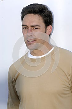 Jason Sehorn on the red carpet.