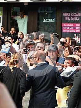 Jason Statham At The Expendables Premiere