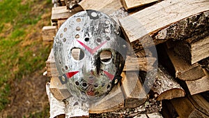 Jason Voorhees steel mask