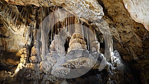 Jasovska jaskyna, cave in Slovak karst national park, Slovakia