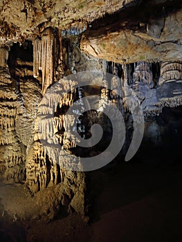 Jasovska jaskyna, cave in Slovak karst national park, Slovakia