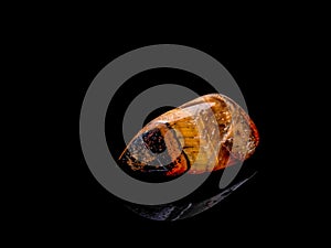 Jasper gemstone. Beautiful natural crystal gemstone. Macro shot