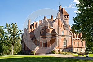 Jaunmokas castle, Tukums, Latvia