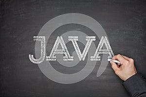 Java concept on blackboard