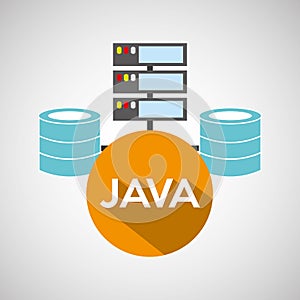 Java language data base storage