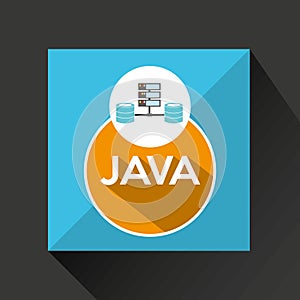 Java language data base storage