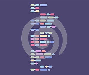 Java Programming Code. Coding Syntax Abstract Colorful Illustration