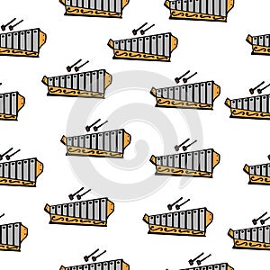 Java\'s Gamelan Illustration: Hand-Drawn Vector of Traditional Percussion, Perfect for Wallpaper and Creative Projects