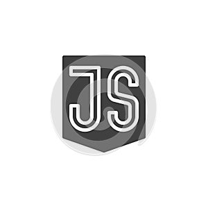 Java Script vector icon